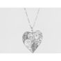 Heart With Initials Name Necklace - ANAND.AE