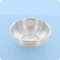 Pure Silver Bowl Plain Stand Base (3.30 Inches)