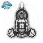 925 Silver Personalized Icon Pendant (Train-Like-an-Animal)