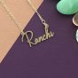 925 Silver Customized Name Necklace (1 Name)