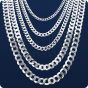 925 Silver Curb Neck Chains (Flat - 3.50mm)