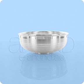 Pure Silver Bowl Plain Stand Base (6 Inches)