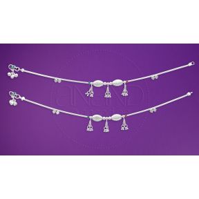 Silver Anklets - Delicate