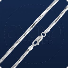925 Silver Snake Neck Chains(Rhodium-2.00mm)