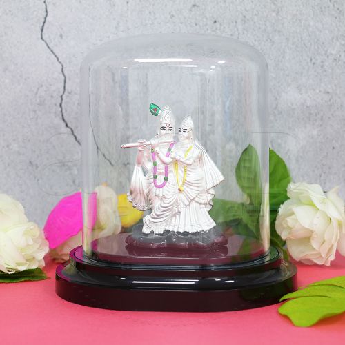 Silver 999 - Box Idols -Radha-Krishna