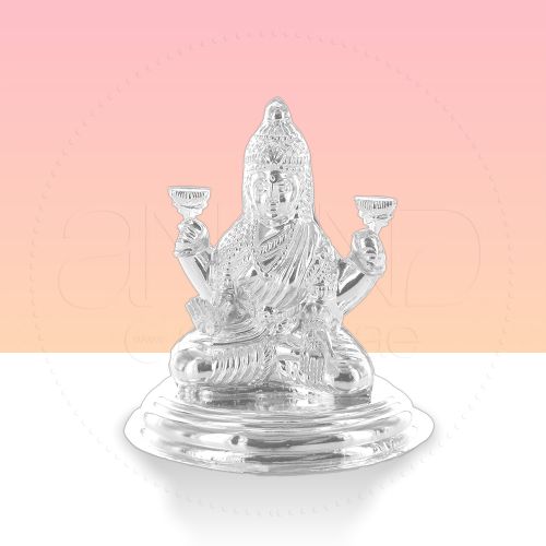 925 Silver idols (Laxmiji) (3.10 Inches)