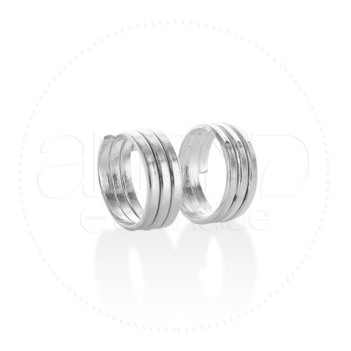 Silver Toe Rings ( Triple Rings )