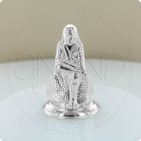 925 Silver idols (Sai Baba) (2.15 Inches)