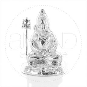 925 Silver idols ( Shivji ) (1.90 Inches)